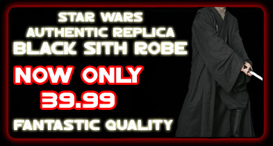 Star Wars Black Sith / Jedi Robe